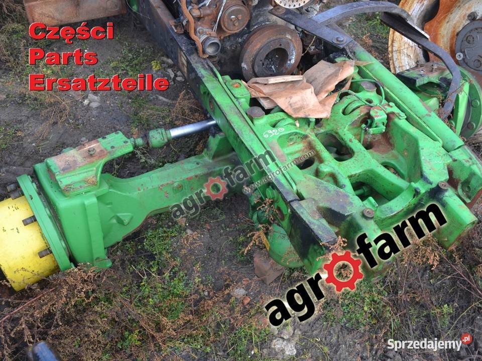 John Deere 6920 części skrzynia biegów silnik sprzedam