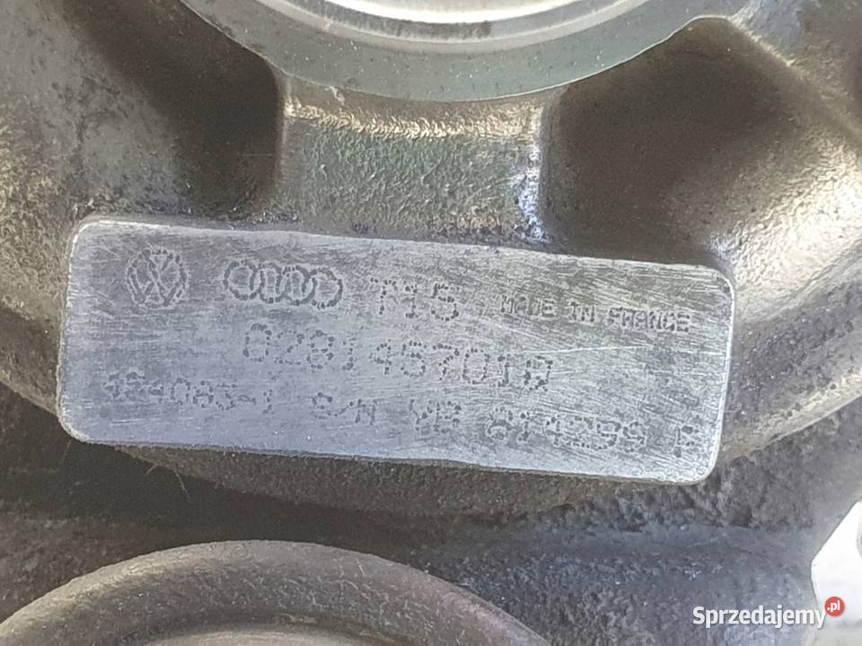 TURBOSPRĘŻARKA VW Golf IV 19 TDI TURBOSPRĘZARKA Chełm