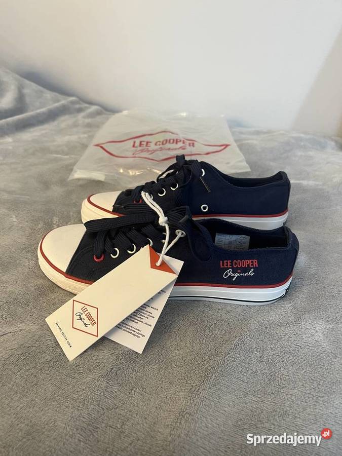 Trampki granatowe Lee Cooper granatowe Jasło