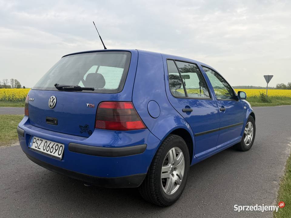 Golf 4 19 TDi Rok produkcji 2002 wielkopolskie Kaźmierz sprzedam