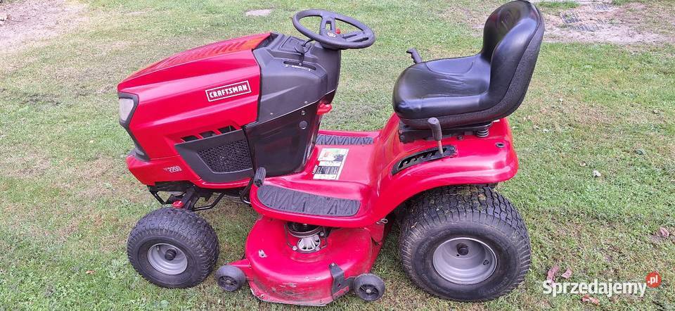 Traktorek kosiarka Craftsman T2200 podkarpackie Pysznica