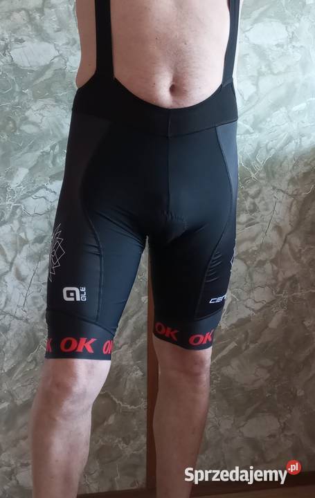 Ale Italia spodenki rowerowe kolarskie męskie na