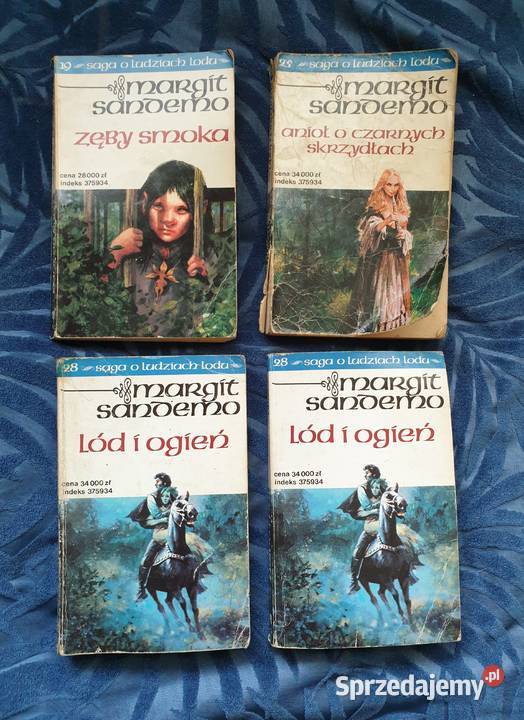 Saga o Ludziach Lodu Margit Sandemo wybrane tomy Kraków