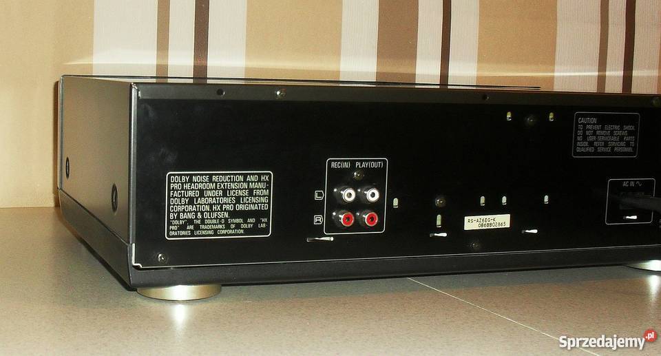 Magnetofon trójgłowicowy TECHNICS RSAZ6 WYSOKIEJ sprzedam