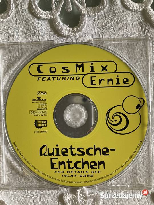 Płyta CD Single Cosmix Feat Ernie Quietsche Płyty i kasety Czerwionka-Leszczyny
