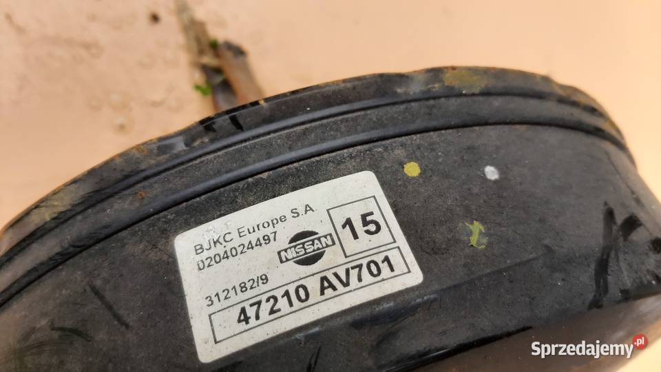 serwo pompa hamulcowa nissan primera p12 18 16V dolnośląskie Korzeńsko