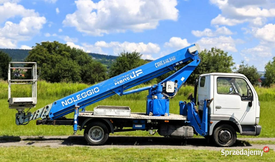 Nissan Cabstar Zwyżka CTE 20N Podnośnik Rok produkcji 2002 małopolskie Nowy Sącz
