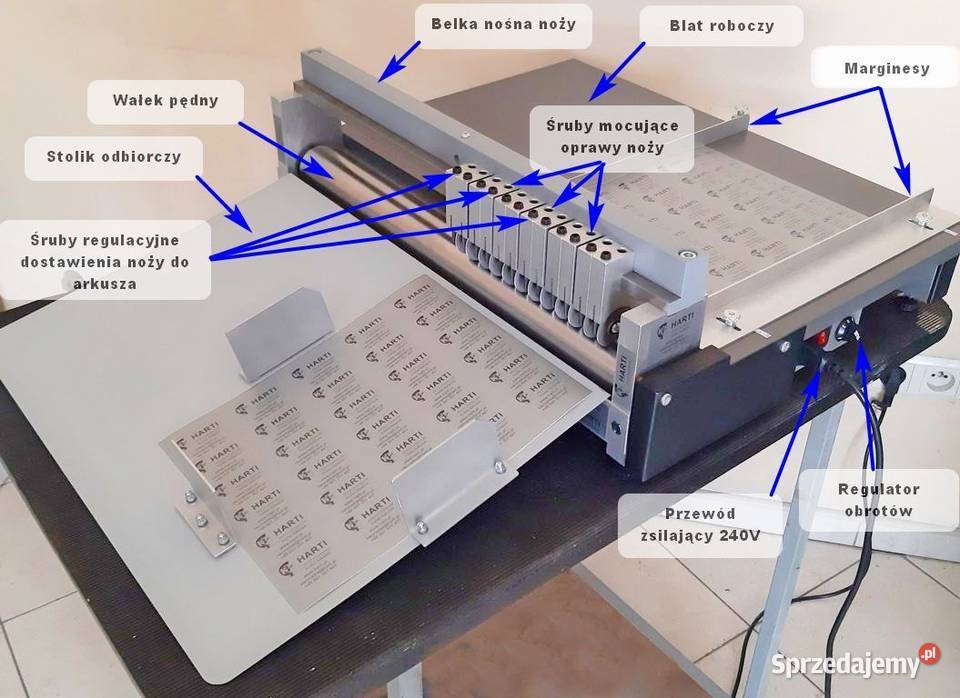 Nacinarka do etykiet samoprzylepnych Krapkowice