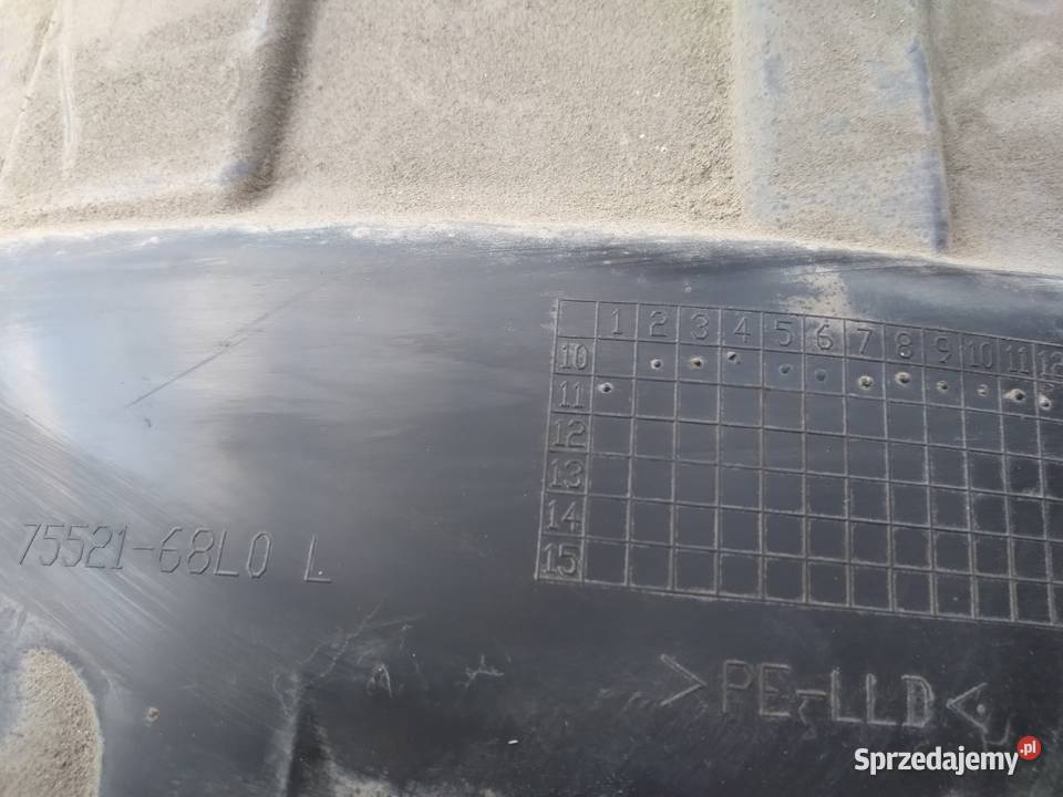 NADKOLE LEWY TYŁ SUZUKI SWIFT MK7 EUROPA Karoseria