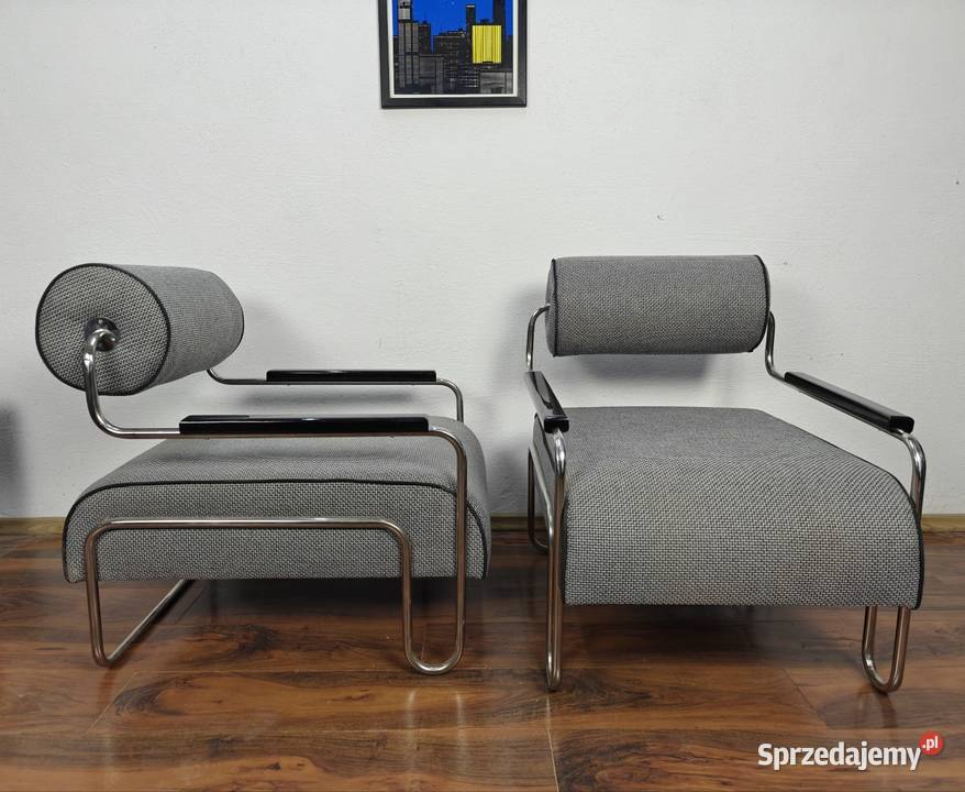 Autorski model foteli inspirowany stylem Bauhaus Warszawa