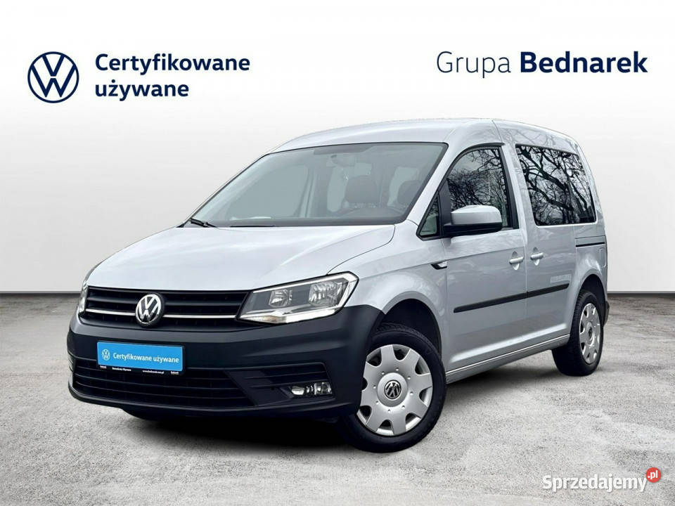 Volkswagen Caddy Bezwypadkowy Salon Polska 130KM łódzkie Łódź