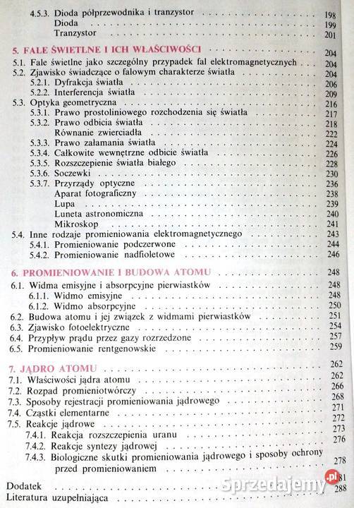 Fizyka ZSZ Krzystof Chyla Chełm sprzedam