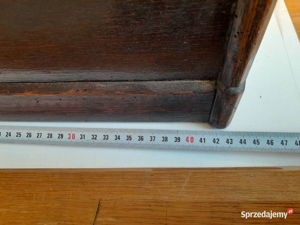 Stara zabytkowa pokrywa maszyny Singer do Dąbrowa Górnicza