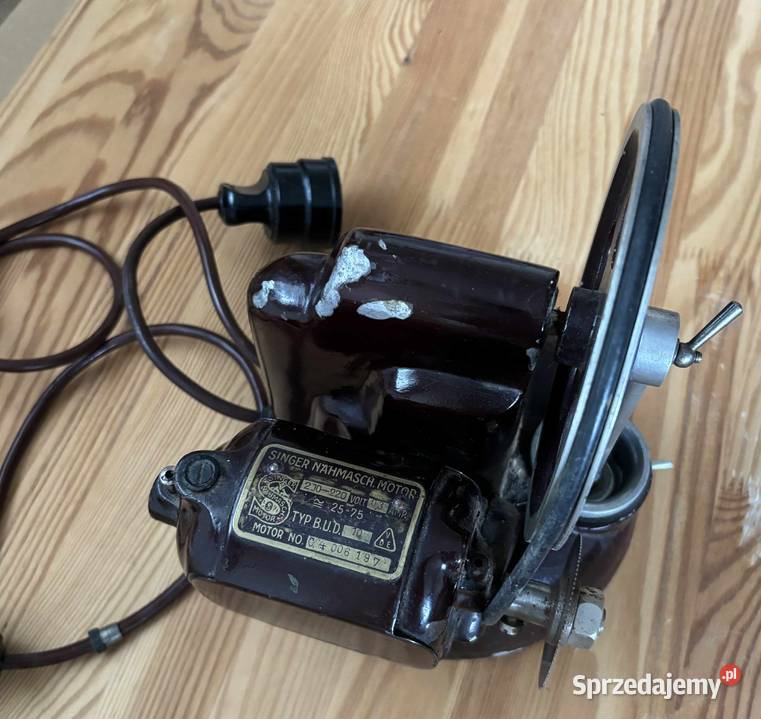 Zabytkowy silnik Singer sprzedam