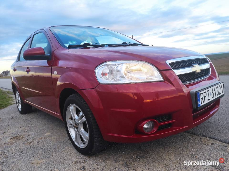 Chevrolet Aveo 14 16V 2010 147000 z Niemiec Przeworsk