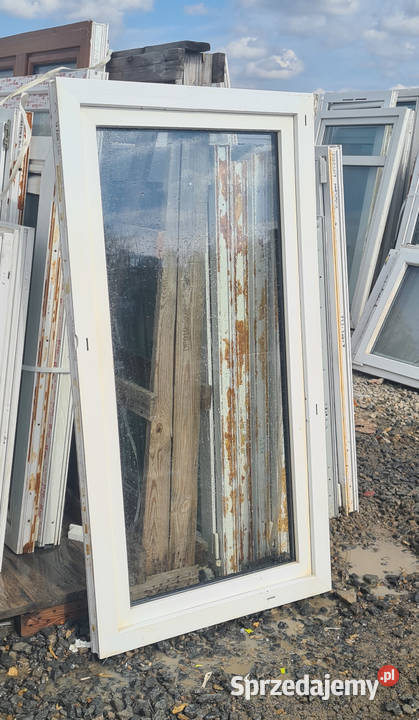 OKNA KacprzaK OKNO PCV 82X157 Używane Plastikowe Lublin