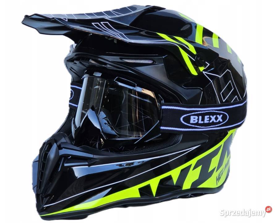 Kask Blex Cross ATV Enduro Nowy homologacja Godów
