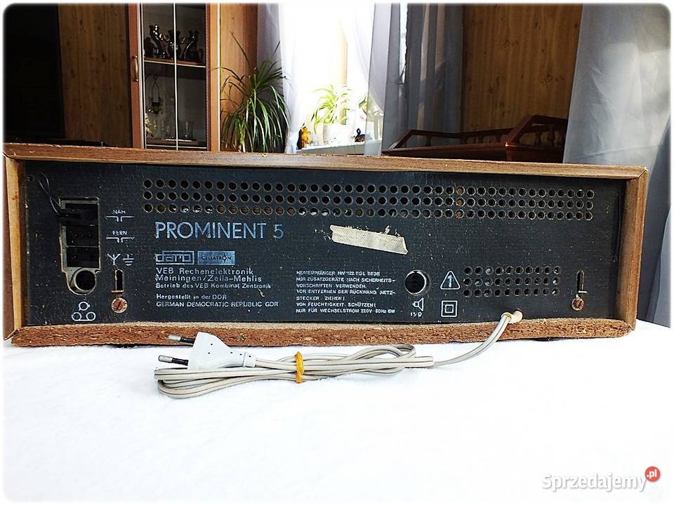 Stare Radio SENDER Prominent 203 Zabytek z lat Żary