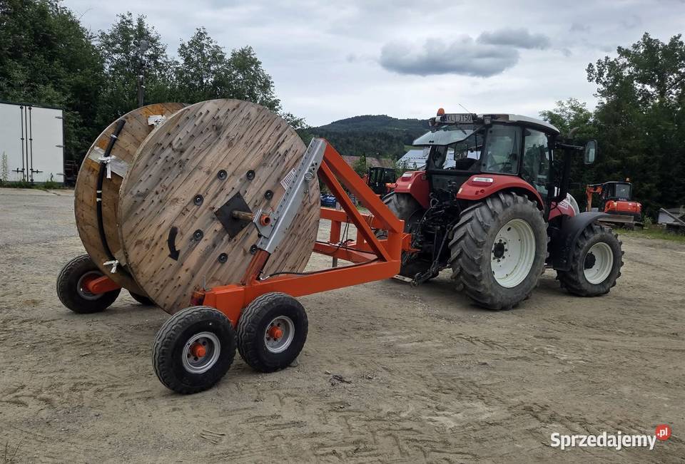 Przyczepa kablowa hydrauliczna 7T sprzedam