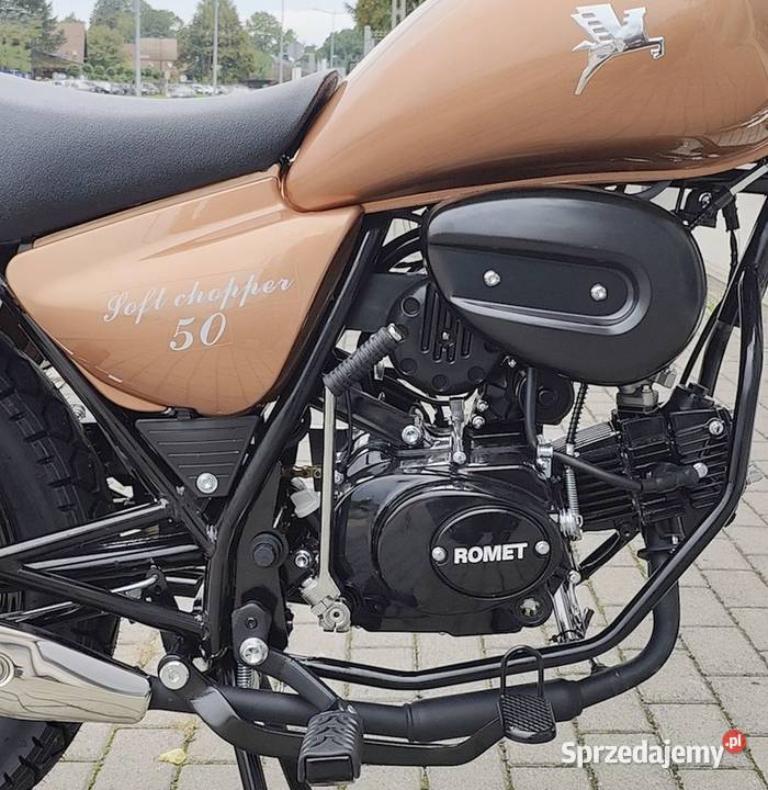 ROMET SOFT CHOPPER 125 EFI EURO 5 2025 SALON Bielsko-Biała