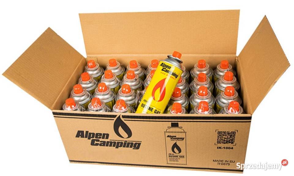 Zestaw 28 x GAZ KARTUSZ ALPEN CAMPING Nabój Białystok