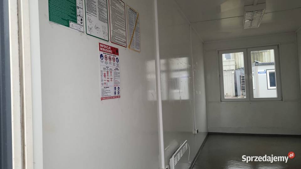 Solidne kontenery biurowe socjalne o wys 29m pomorskie Gdańsk