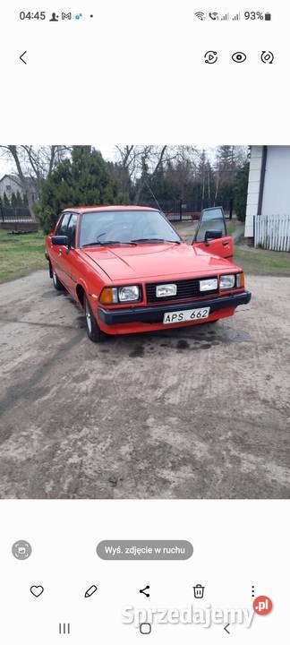 mazda 626 20 benzyna 1980 Warszawa