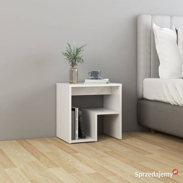 Szafka nocna wysoki połysk biała 40x30x40 Warszawa