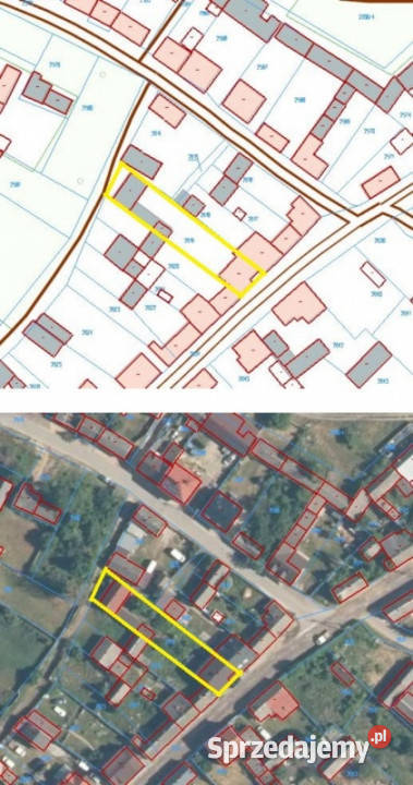 Do remontu przestronny z budynkami gosp Raków sprzedam