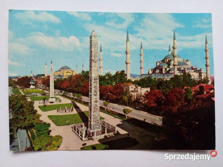 Pocztówka Istanbuł 1976r Znaczek