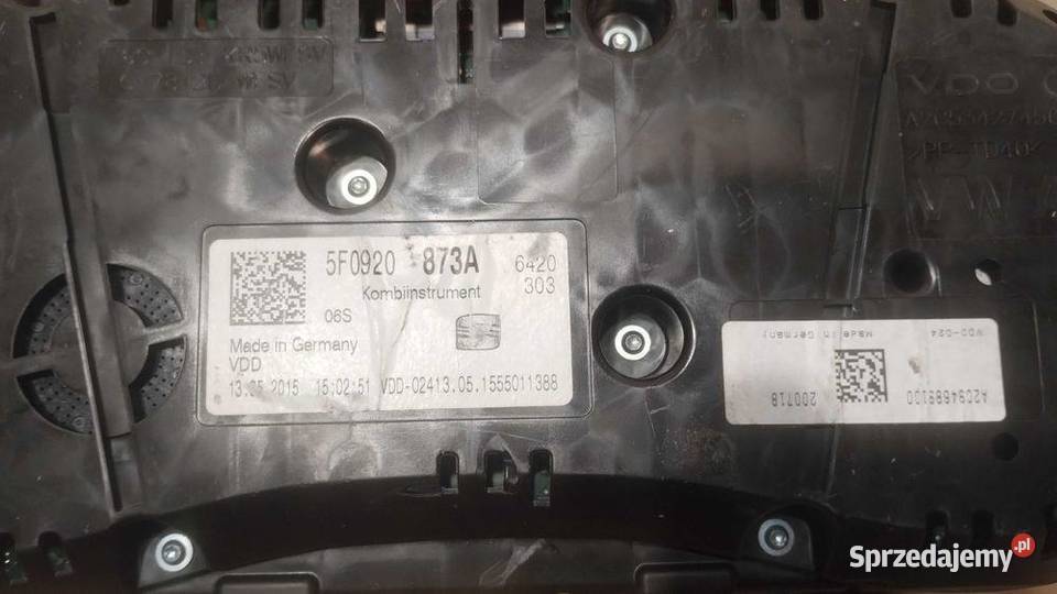 Licznik Zegary Seat Leon 5F III Europa 20Tdi sprzedam