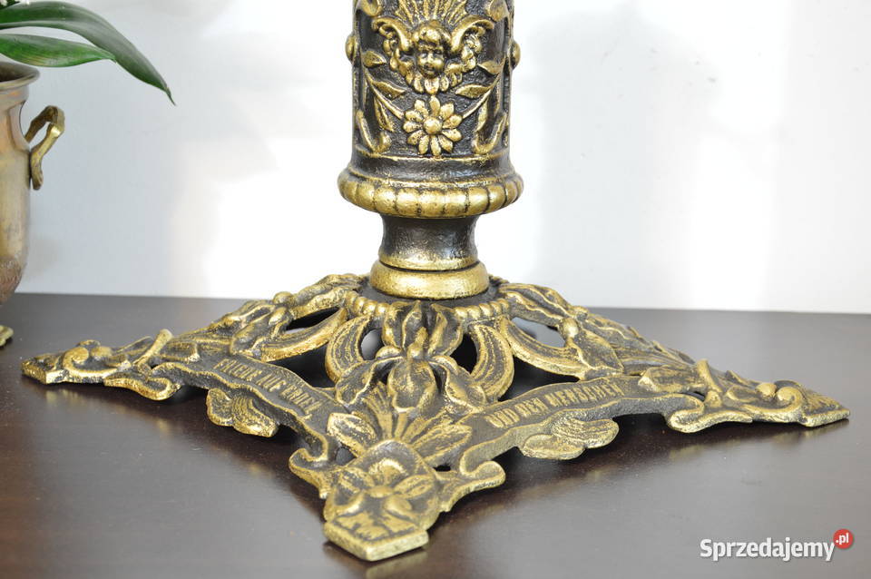 stary żeliwny STOJAK pod choinkę niemiecki Antyki Jastrzębie-Zdrój