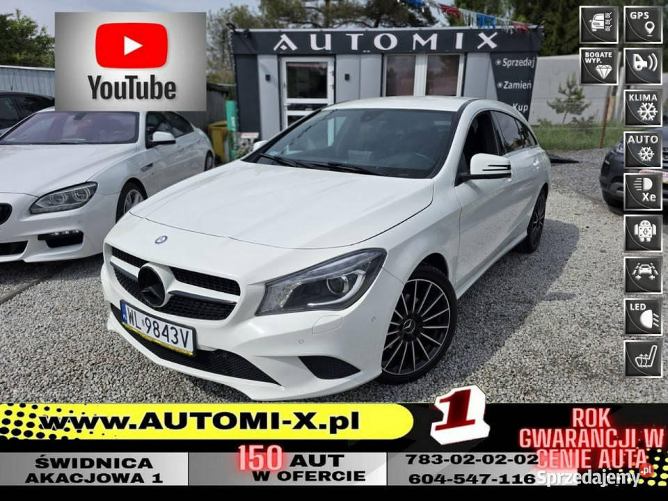 Mercedes CLA 200 16Benz 156 Ledy AMG Gwarancja w Świdnica