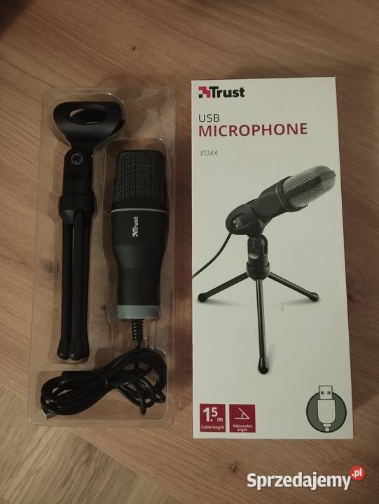 Mikrofon Trust Voxa USB trójnóg Ostrów Wielkopolski
