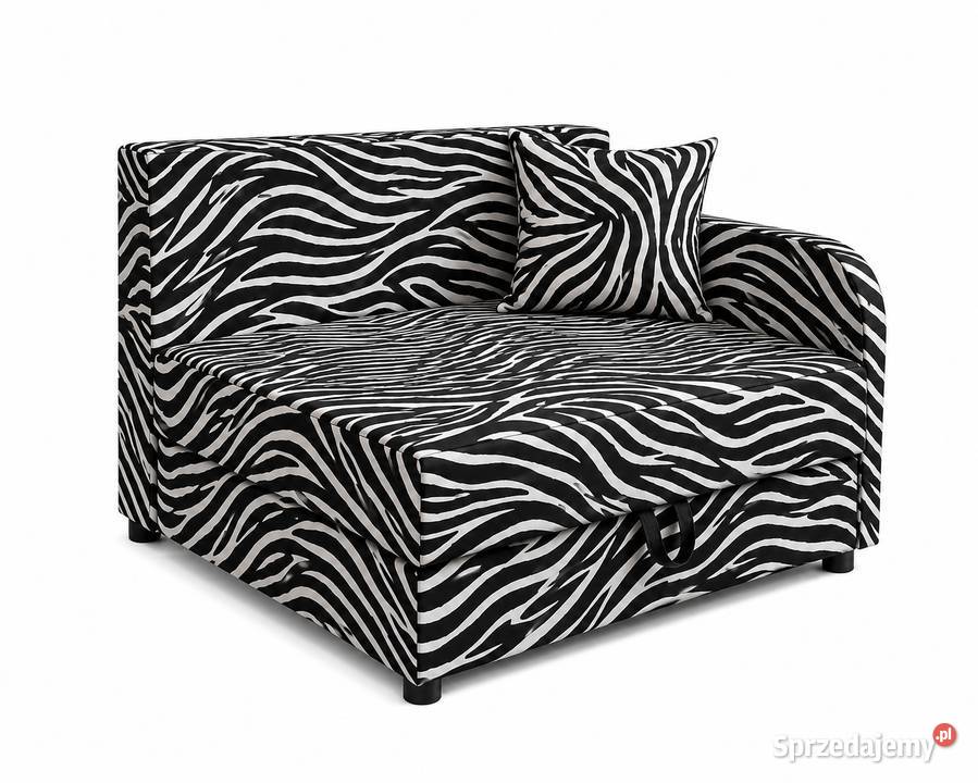 Sofa Rozkładana Jednoosobowa z Poduszką Kępno