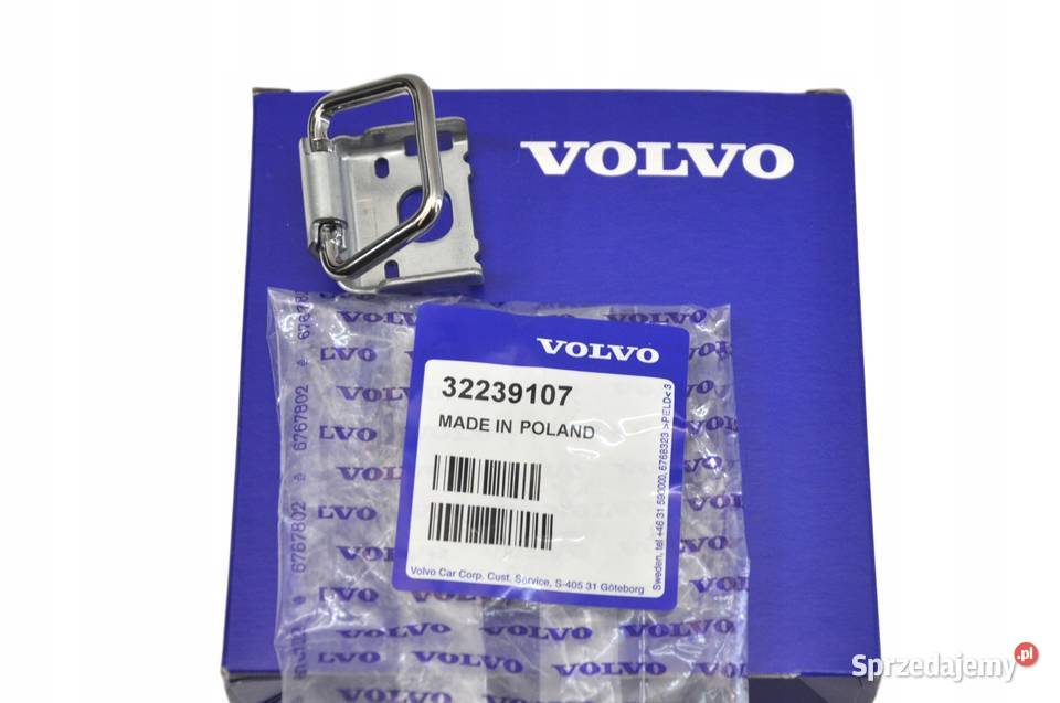 VOLVO S60 V60 XC60 uchwyt oczko siatki bagaznika Gadgety motoryzacyjne dolnośląskie Bielany Wrocławskie