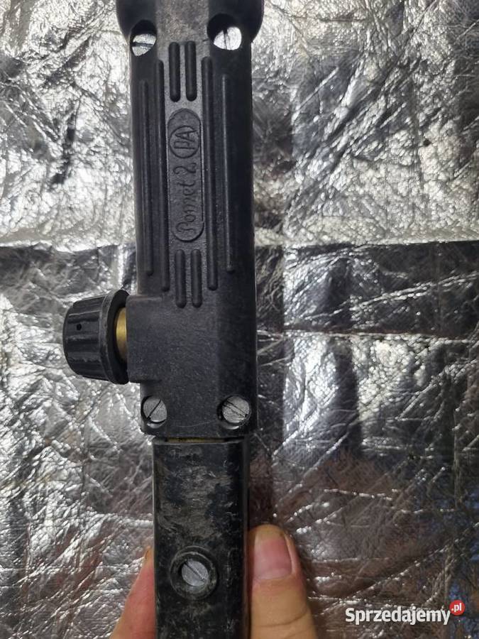 Uchwyt spawalniczy z możliwością wypalania