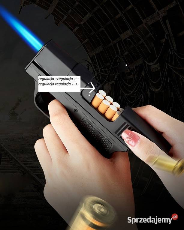 Pistolet papierośnica z zapalniczką mazowieckie