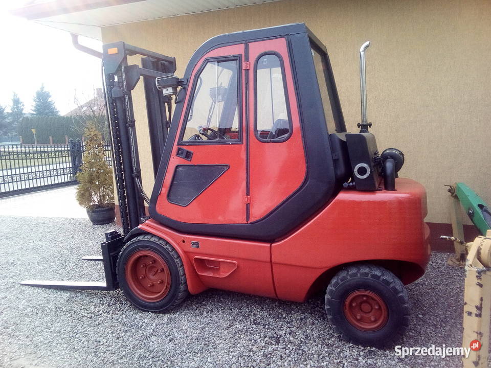 Wózek widłowy Linde H25D silnik Perkins 4 Strzegowo
