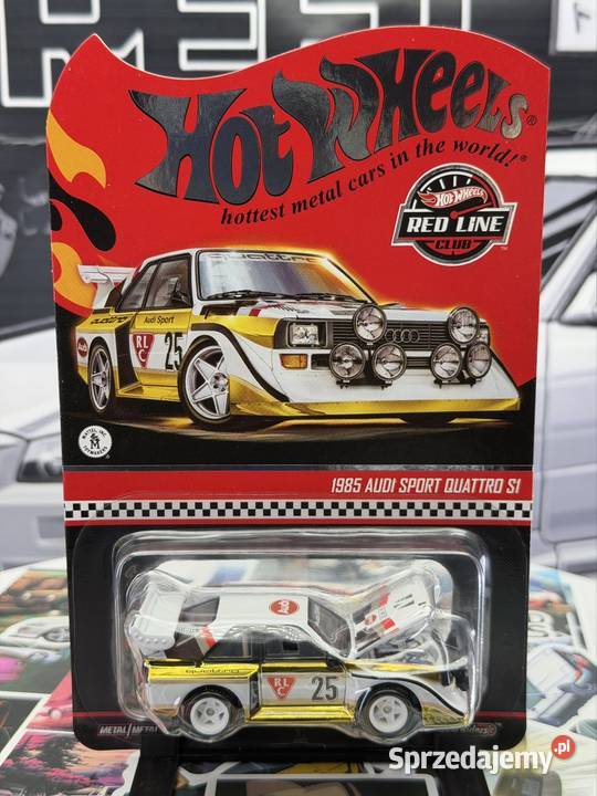 Hot Wheels RLC 1985 Audi Sport Quattro S1 BOX 23 Dla Dziecka sprzedam