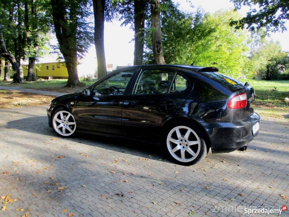 Seat Leon CUPRA R Skóry Alu 18 FULL radio Malinówka