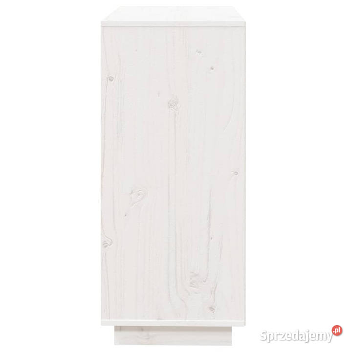 Komoda biała 74x35x80 drewno sosnowe WM814350 Warszawa