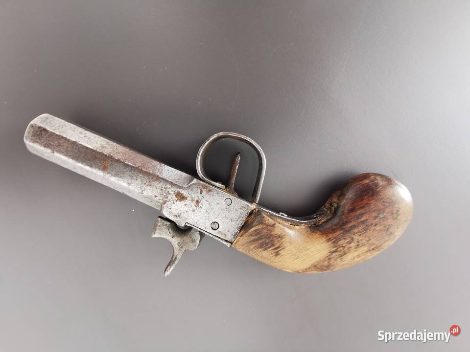 Pistolet czarnoprochowy kieszonkowy mały Rzeszów sprzedam