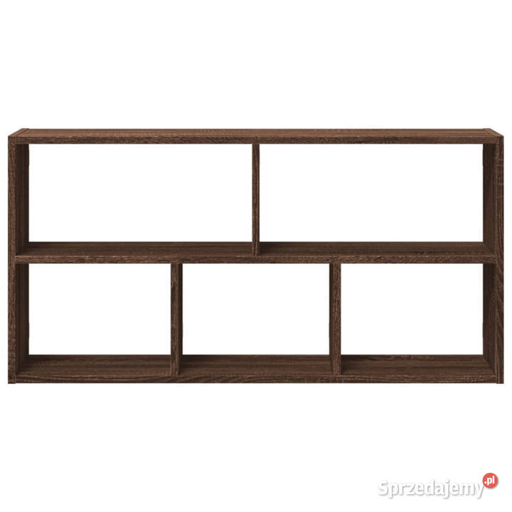 Półka ścienna brązowy dąb 100x25x50 WM853278 mazowieckie Warszawa sprzedam