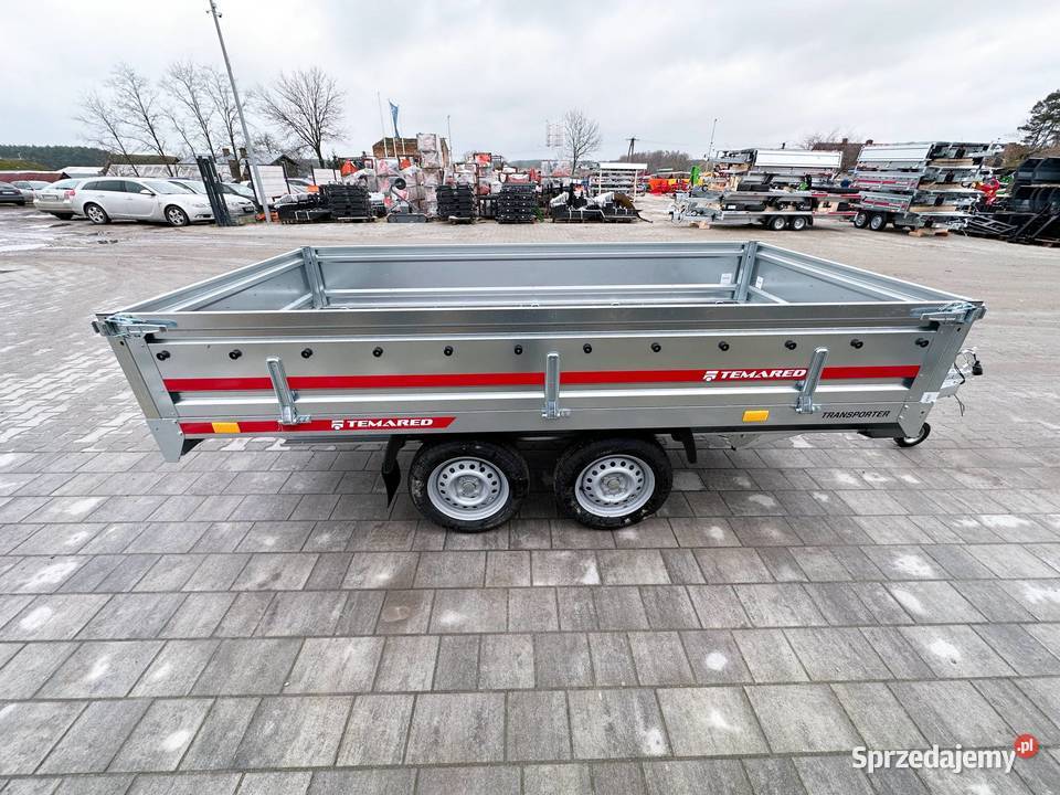 Przyczepa TEMARED TRANSPORTER 3015 DMC 750 304 burtowe Cegielsko