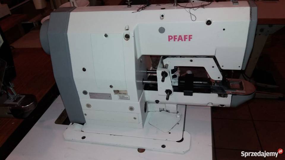 Maszyna Ryglówka Pfaff polem szycia 220V Pfaff Produkcja Produkcja Wałbrzych