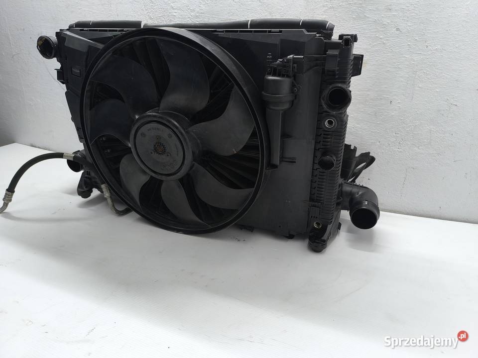 PAS PRZÓD CHŁODNICE WENTYLATOR KOMPLET MERCEDES