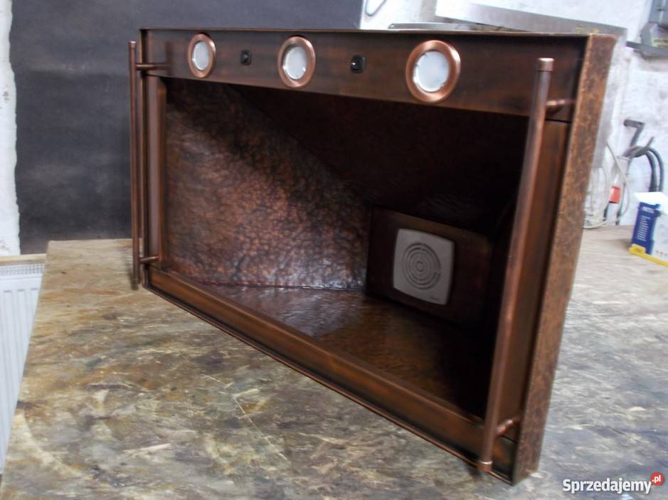 Okap kuchenny miedziany okap miedziany copper Dzierżoniów sprzedam