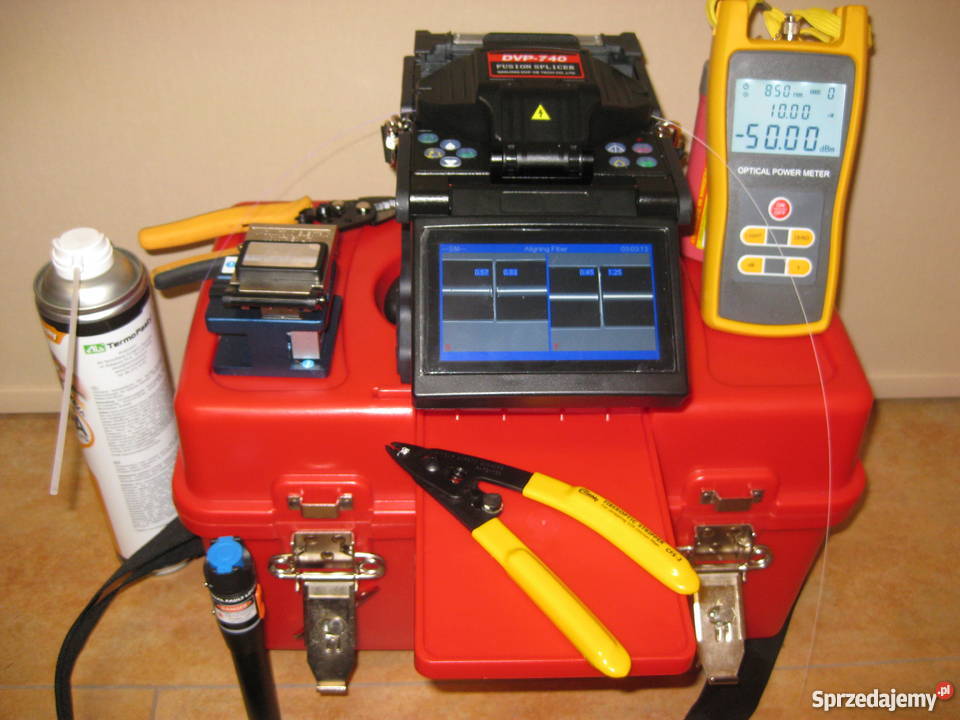 Spawanie światłowodów Niechanowo