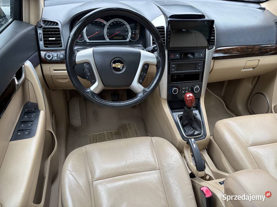 Chevrolet Captiva SALON Bezwypadek Wyposażenie Warszawa